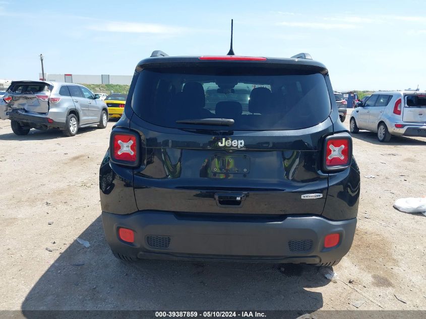 2018 Jeep Renegade Latitude Fwd VIN: ZACCJABB9JPG93029 Lot: 39387859