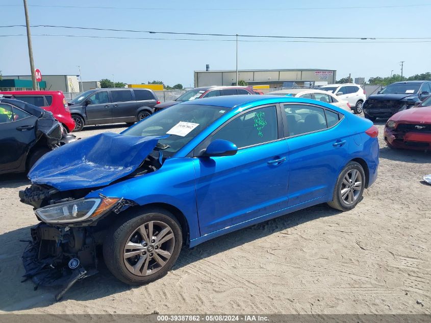 2017 Hyundai Elantra Se VIN: KMHD84LF6HU224665 Lot: 39387862