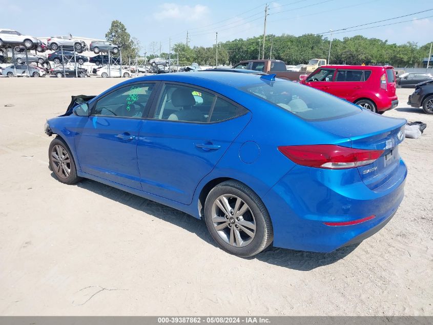 2017 Hyundai Elantra Se VIN: KMHD84LF6HU224665 Lot: 39387862