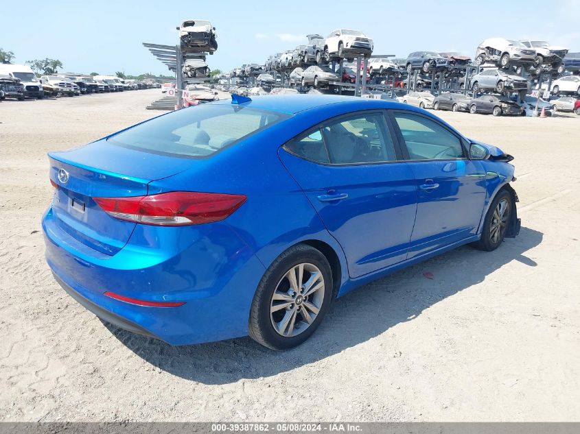 2017 Hyundai Elantra Se VIN: KMHD84LF6HU224665 Lot: 39387862