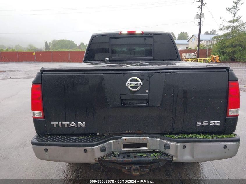 2007 Nissan Titan Se VIN: 1N6BA07B67N241780 Lot: 39387870