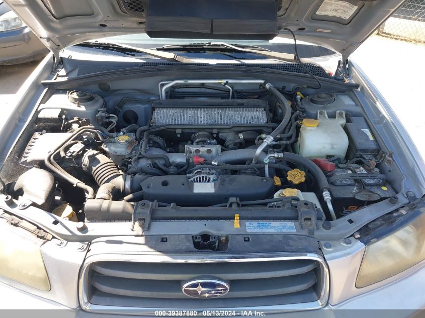 2005 Subaru Forester 2.5Xt VIN: JF1SG69655H735084 Lot: 39387880