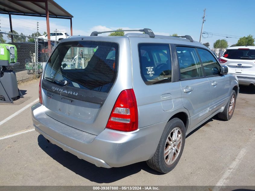 2005 Subaru Forester 2.5Xt VIN: JF1SG69655H735084 Lot: 39387880