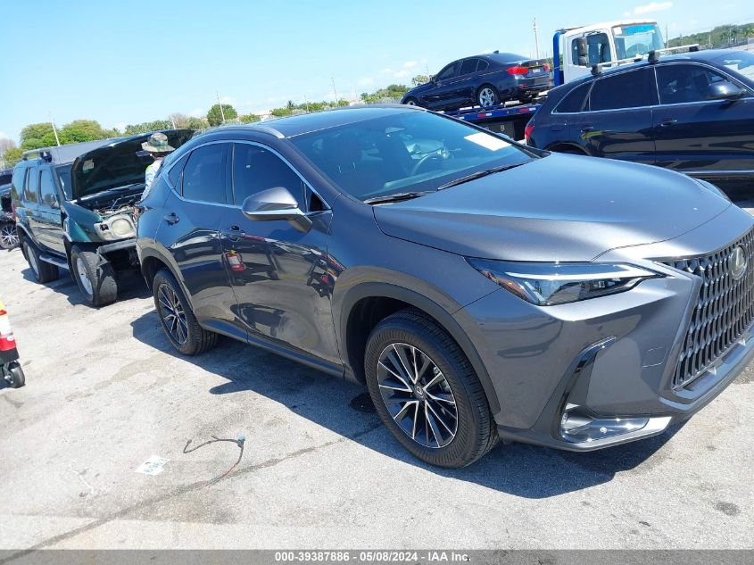 2024 Lexus Nx 250 Premium VIN: 2T2GDCAZ8RC010324 Lot: 39387886