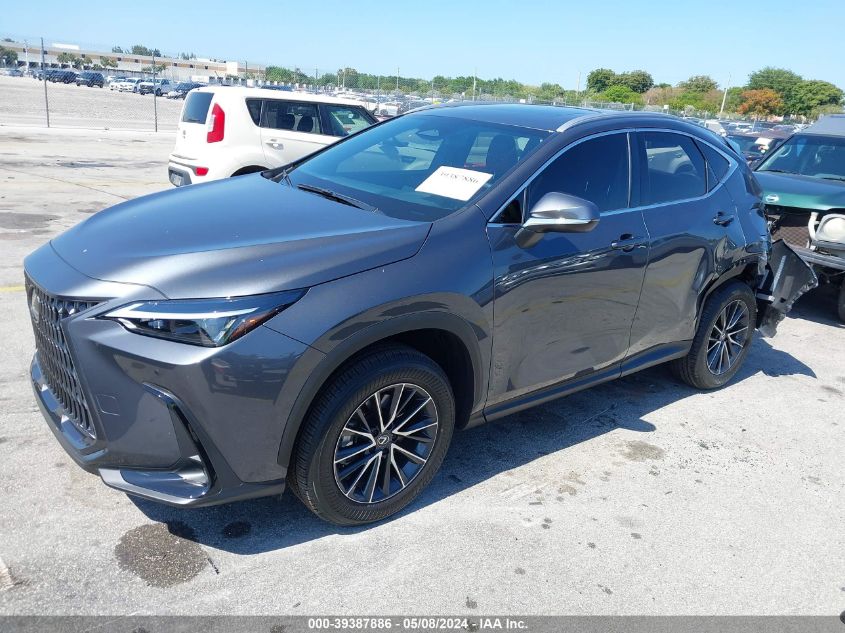 2024 Lexus Nx 250 Premium VIN: 2T2GDCAZ8RC010324 Lot: 39387886