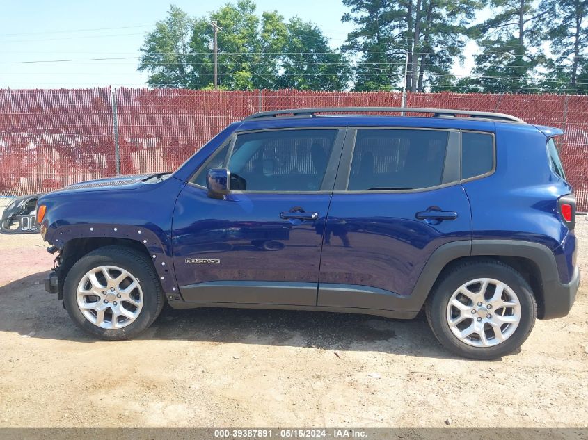 2017 Jeep Renegade Latitude Fwd VIN: ZACCJABB5HPG28723 Lot: 39387891