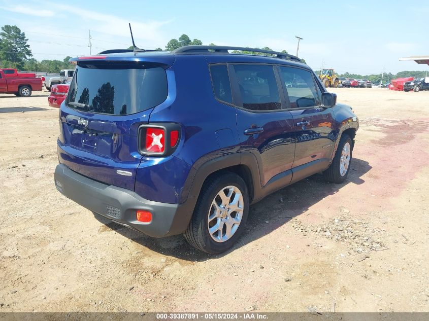 2017 Jeep Renegade Latitude Fwd VIN: ZACCJABB5HPG28723 Lot: 39387891