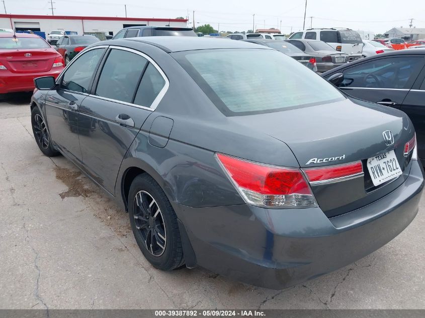 2012 Honda Accord 2.4 Lx VIN: 1HGCP2F32CA100462 Lot: 39387892