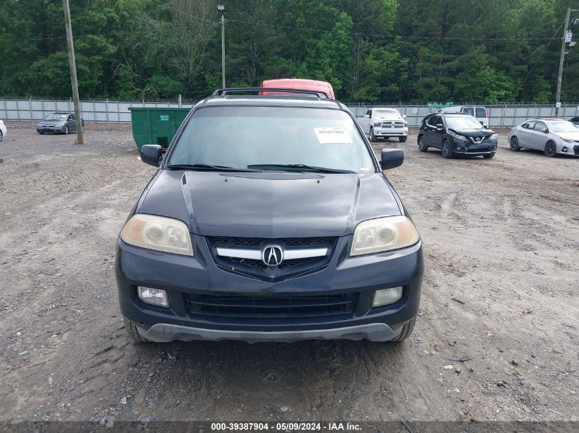 2006 Acura Mdx VIN: 2HNYD18686H522654 Lot: 39387904