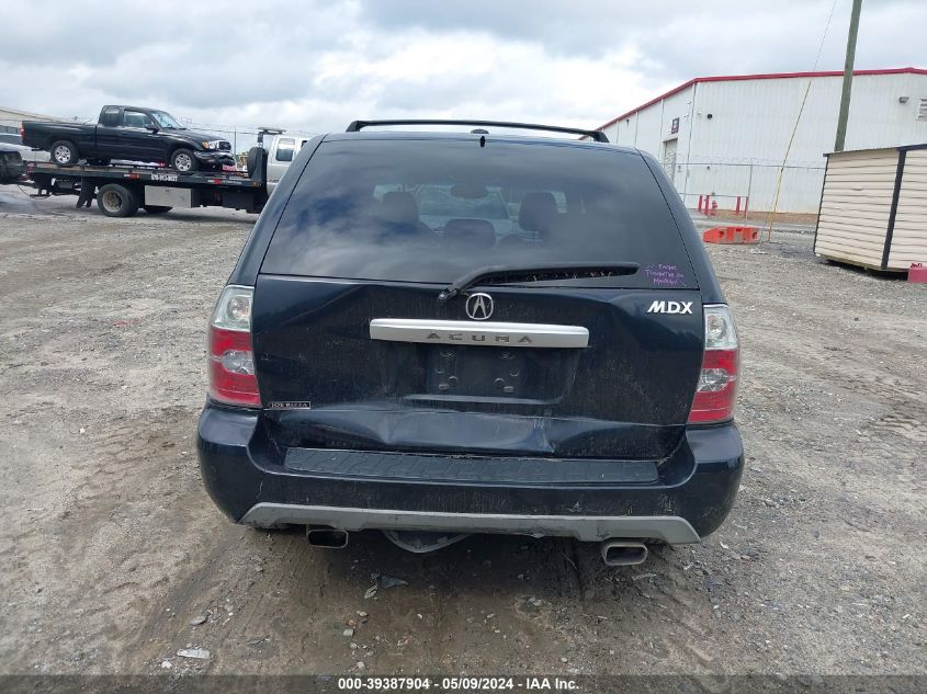 2006 Acura Mdx VIN: 2HNYD18686H522654 Lot: 39387904