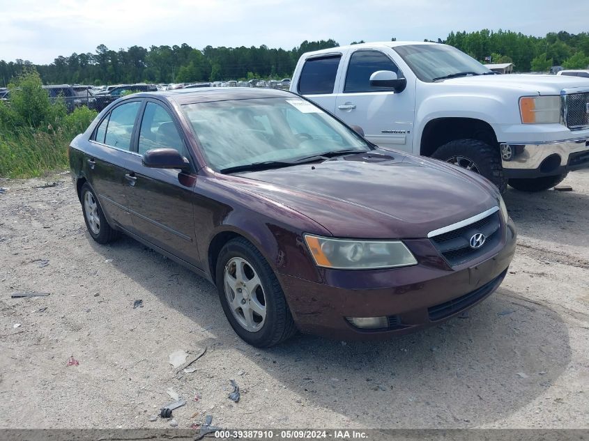 2006 Hyundai Sonata Gls V6/Lx V6 VIN: 5NPEU46F66H101441 Lot: 39387910