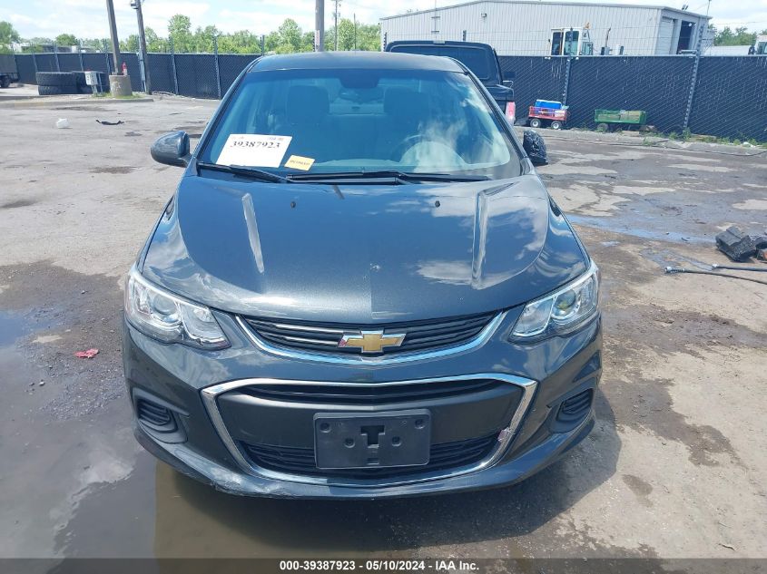 2017 Chevrolet Sonic Ls Auto VIN: 1G1JB5SHXH4145056 Lot: 39387923