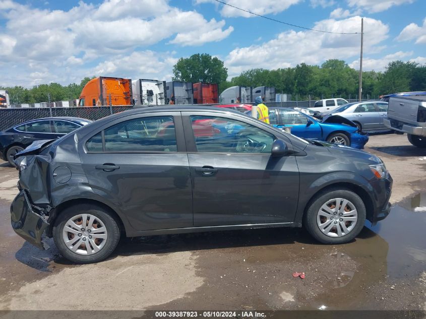 2017 Chevrolet Sonic Ls Auto VIN: 1G1JB5SHXH4145056 Lot: 39387923