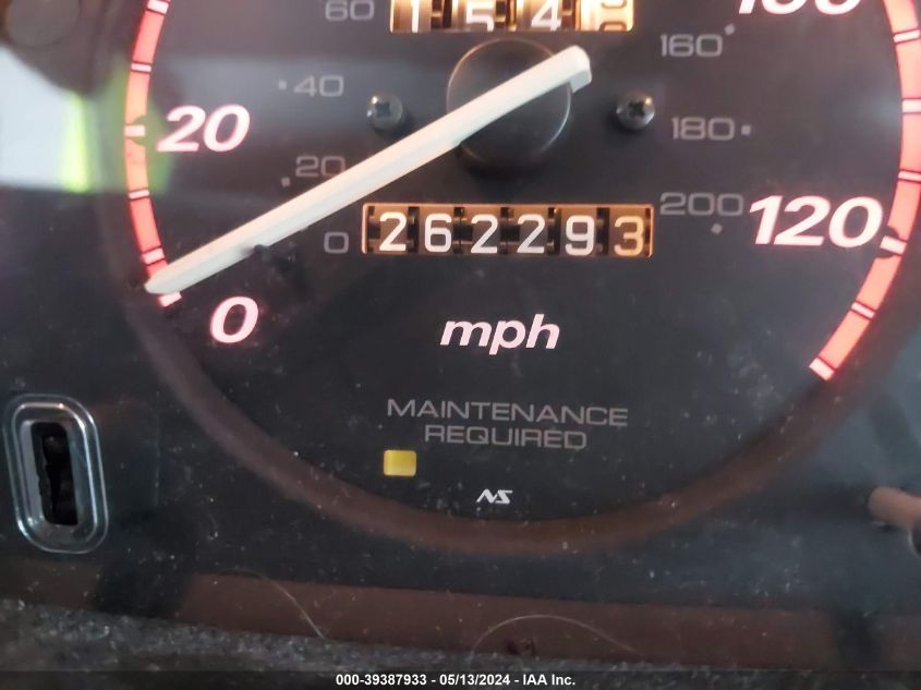 2000 Honda Cr-V Lx VIN: JHLRD2848YC001134 Lot: 39387933