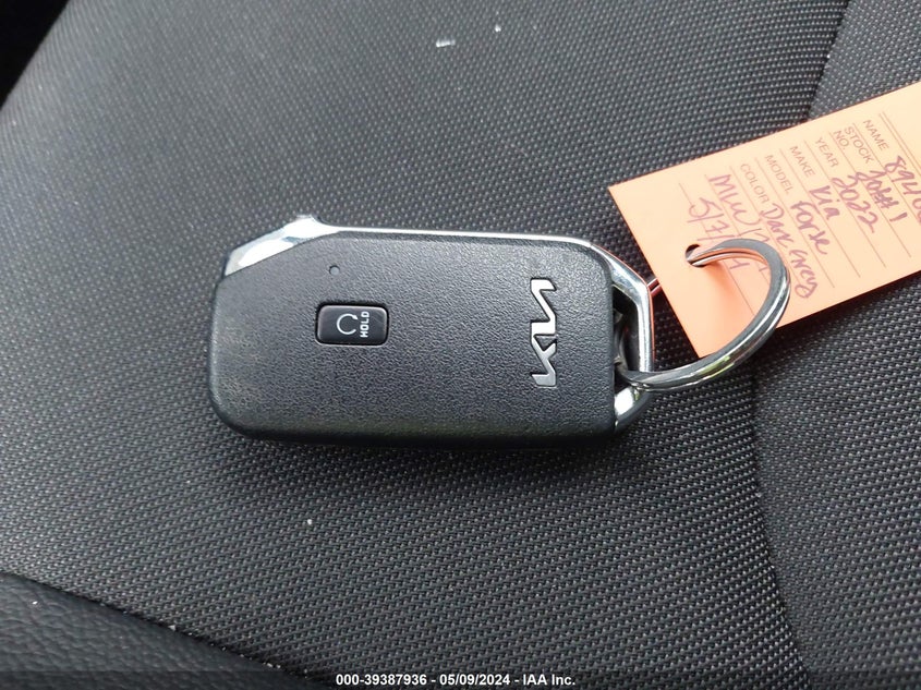 VIN 3KPF54AD1NE428159 2022 KIA FORTE GT LINE
