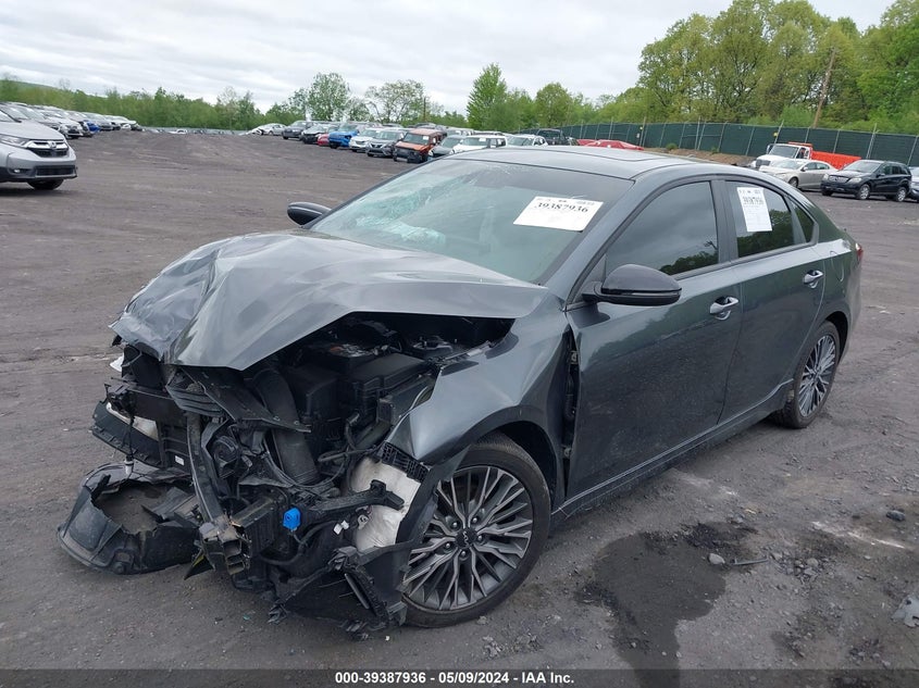 VIN 3KPF54AD1NE428159 2022 KIA FORTE GT LINE