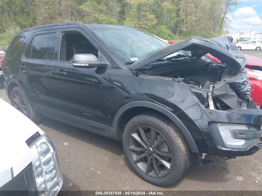 2017 Ford Explorer Xlt VIN: 1FM5K8D82HGD74526 Lot: 39387938