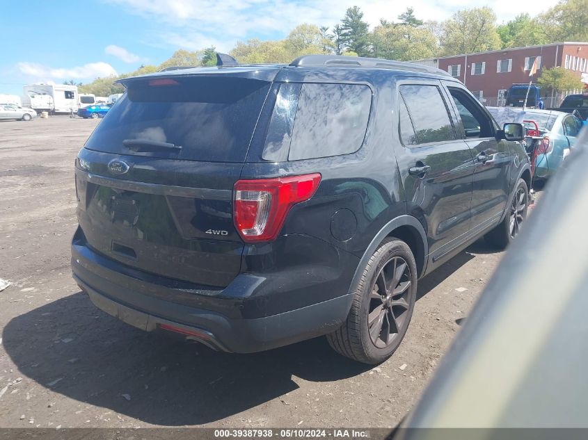 2017 Ford Explorer Xlt VIN: 1FM5K8D82HGD74526 Lot: 39387938