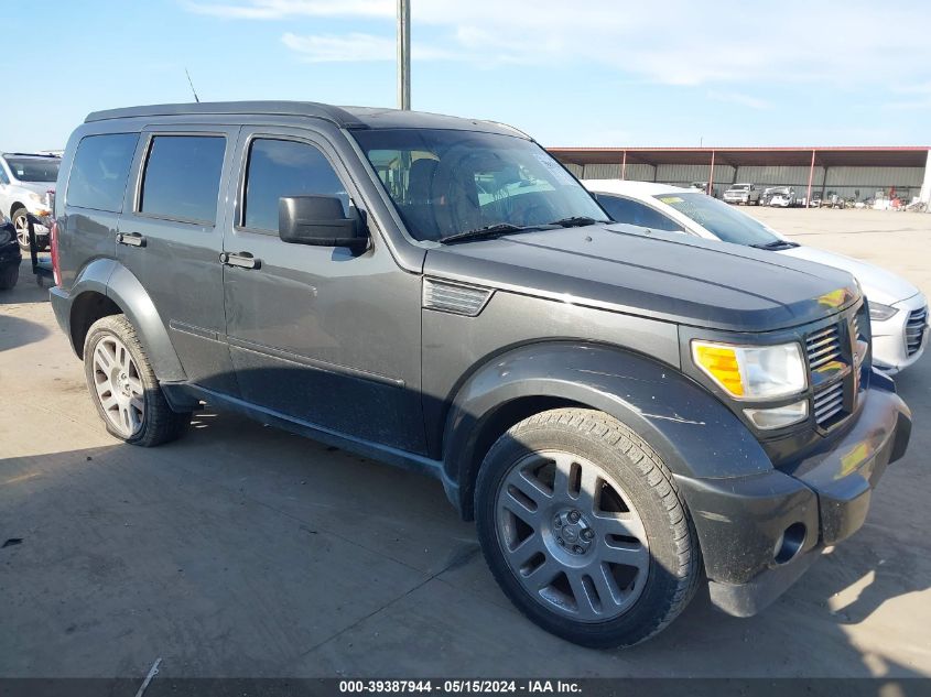 2011 Dodge Nitro Heat VIN: 1D4PT4GK2BW537332 Lot: 39387944