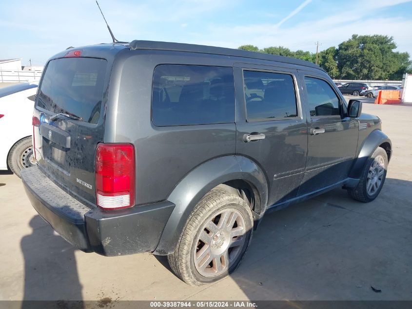 2011 Dodge Nitro Heat VIN: 1D4PT4GK2BW537332 Lot: 39387944