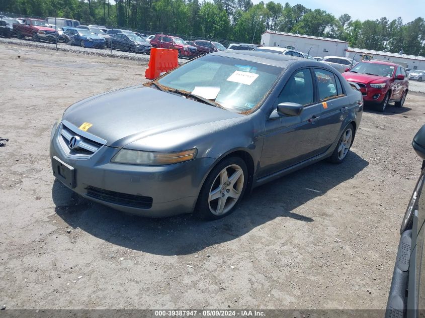 2005 Acura Tl VIN: 19UUA66205A000626 Lot: 39387947