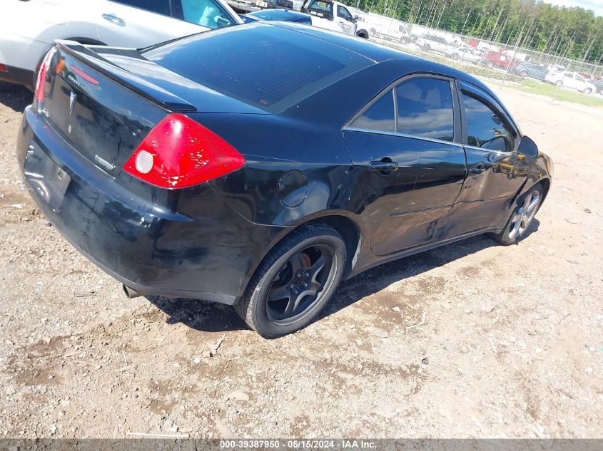 2006 Pontiac G6 Gtp VIN: 1G2ZM551564233453 Lot: 39387950