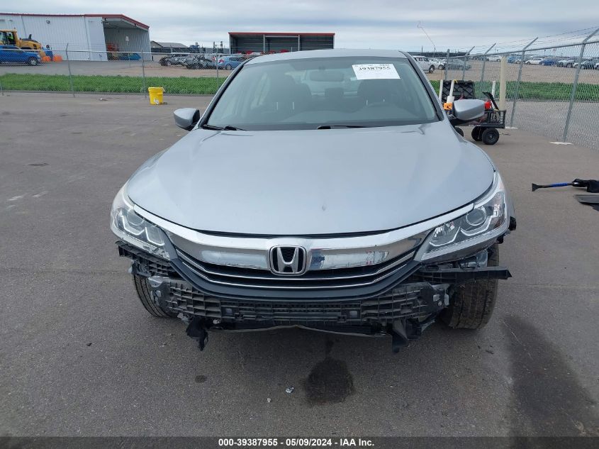 2016 Honda Accord Lx VIN: 1HGCR2F37GA176453 Lot: 39387955