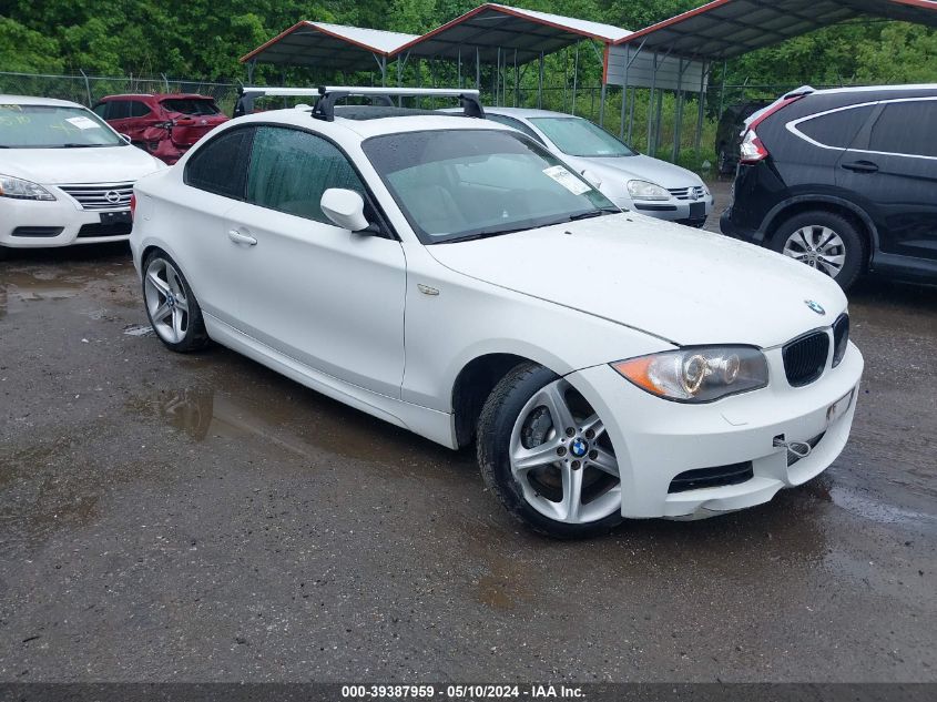 2010 BMW 135I VIN: WBAUC7C51AVK96253 Lot: 39387959