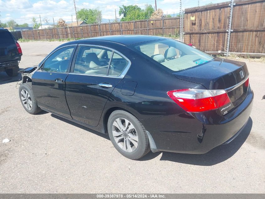 2015 Honda Accord Lx VIN: 1HGCR2F35FA257742 Lot: 39387978