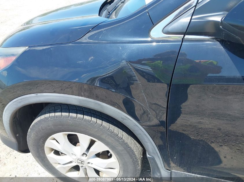 2014 Honda Cr-V Ex-L VIN: 5J6RM4H73EL077854 Lot: 39387981