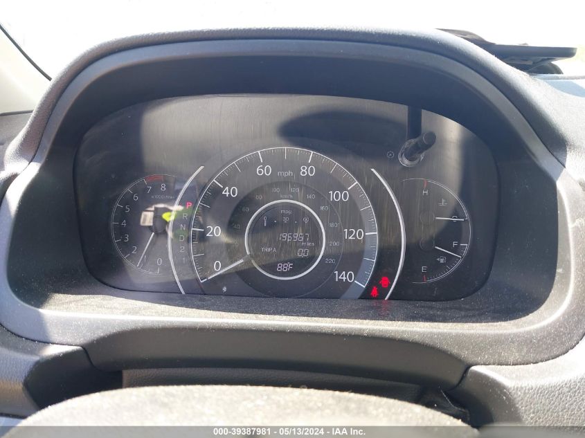 2014 Honda Cr-V Ex-L VIN: 5J6RM4H73EL077854 Lot: 39387981