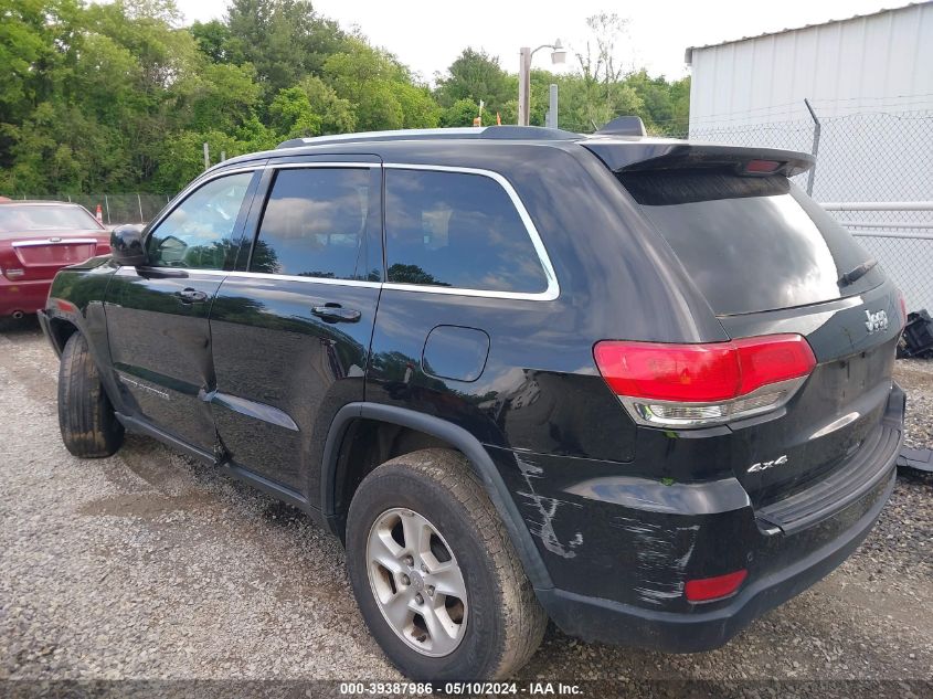 2017 Jeep Grand Cherokee Laredo 4X4 VIN: 1C4RJFAG7HC624228 Lot: 39387986