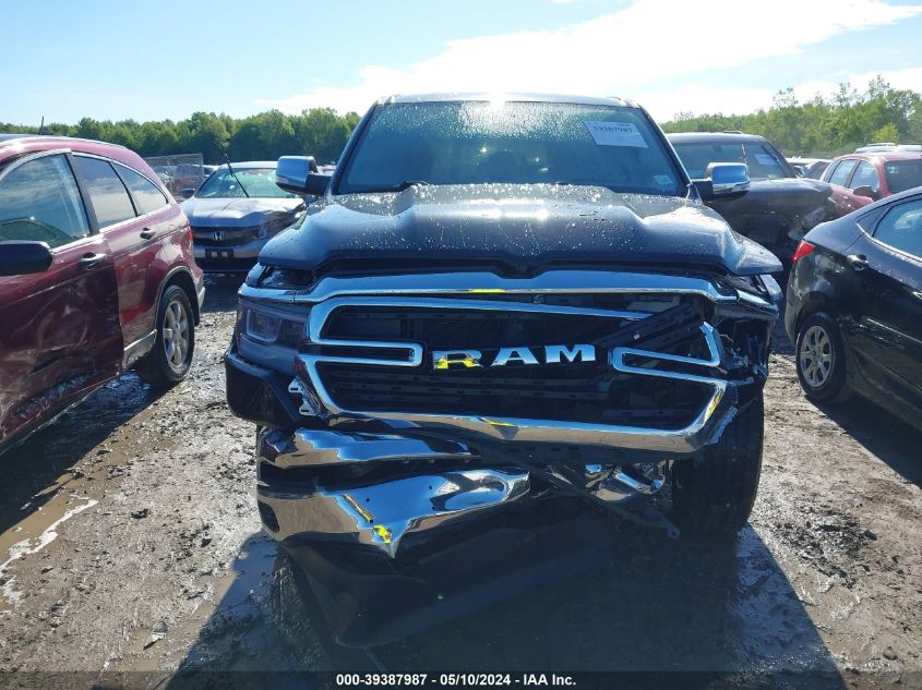 2019 Ram 1500 Laramie Quad Cab 4X2 6'4 Box VIN: 1C6RREDT6KN905192 Lot: 39387987