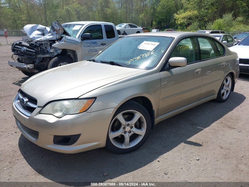 2008 Subaru Legacy 2.5I VIN: 4S3BL616X87201784 Lot: 39387988