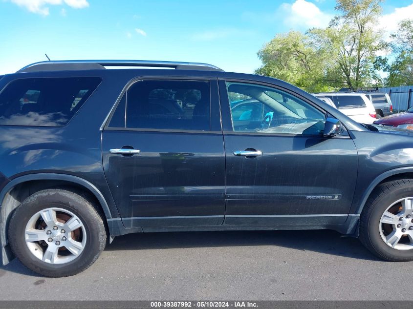 2007 GMC Acadia Sle-1 VIN: 1GKER13797J114355 Lot: 39387992