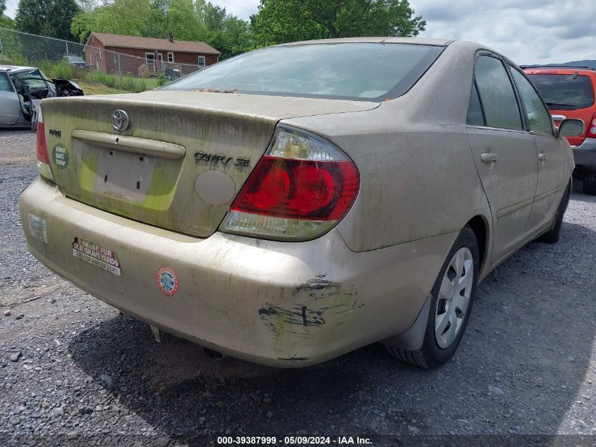 2005 Toyota Camry Se VIN: 4T1BE32K65U591375 Lot: 39387999