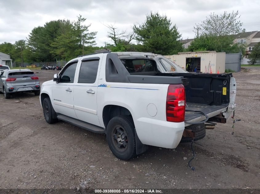 2008 Chevrolet Avalanche 1500 K1500 VIN: 3GNFK12398G136417 Lot: 39388005