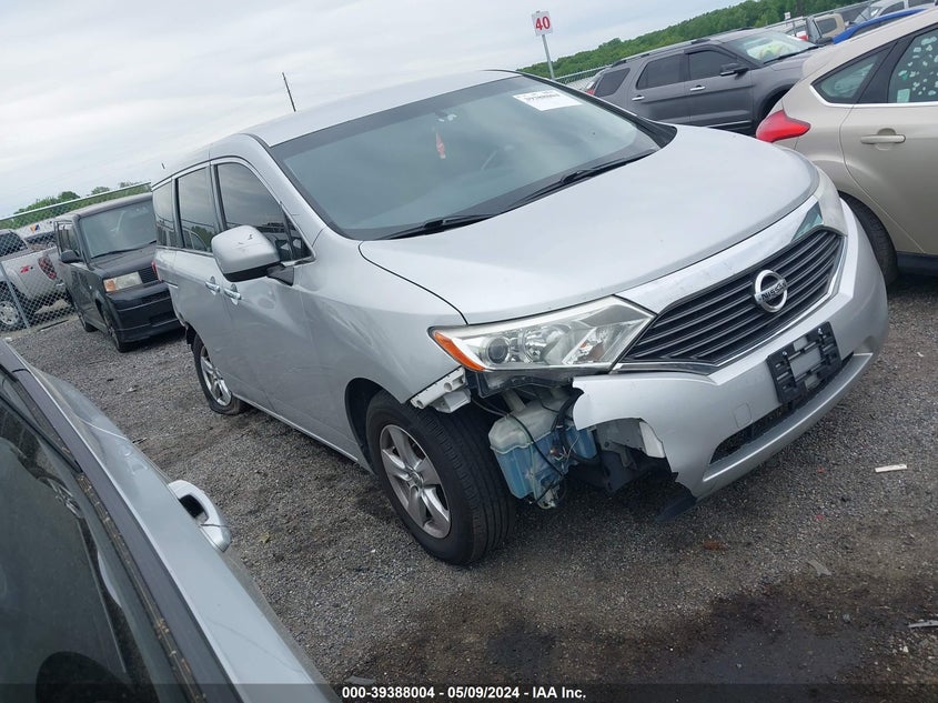 2015 Nissan Quest Platinum/S/Sl/Sv VIN: JN8AE2KP9F9122019 Lot: 39388004