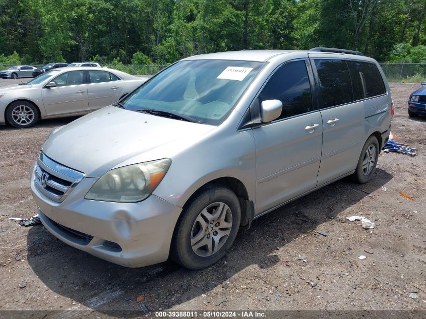 2007 Honda Odyssey Ex VIN: 5FNRL38477B413424 Lot: 39388011