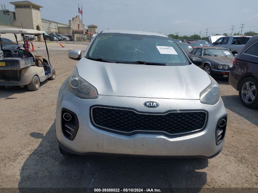 2019 Kia Sportage Lx VIN: KNDPMCAC6K7562220 Lot: 39388022