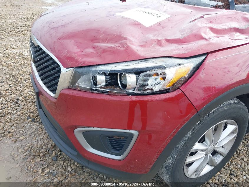 2017 Kia Sorento 2.4L Lx VIN: 5XYPG4A30HG284259 Lot: 39388024