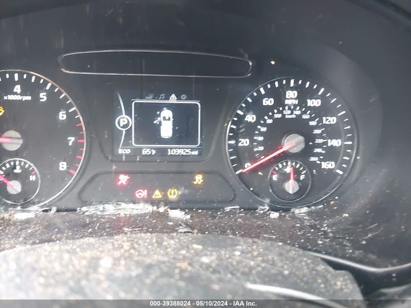 2017 Kia Sorento 2.4L Lx VIN: 5XYPG4A30HG284259 Lot: 39388024