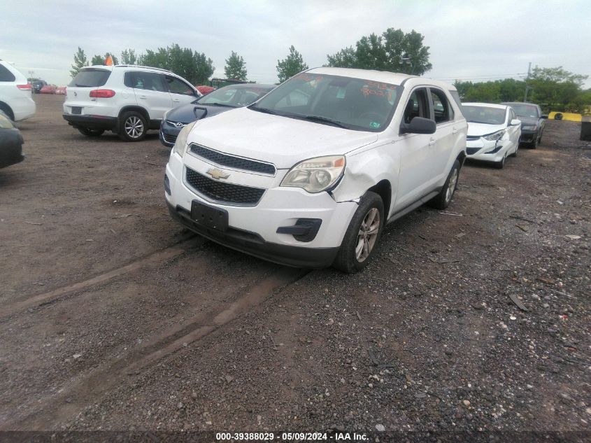 2013 Chevrolet Equinox Ls VIN: 2GNALBEK2D1153191 Lot: 39388029