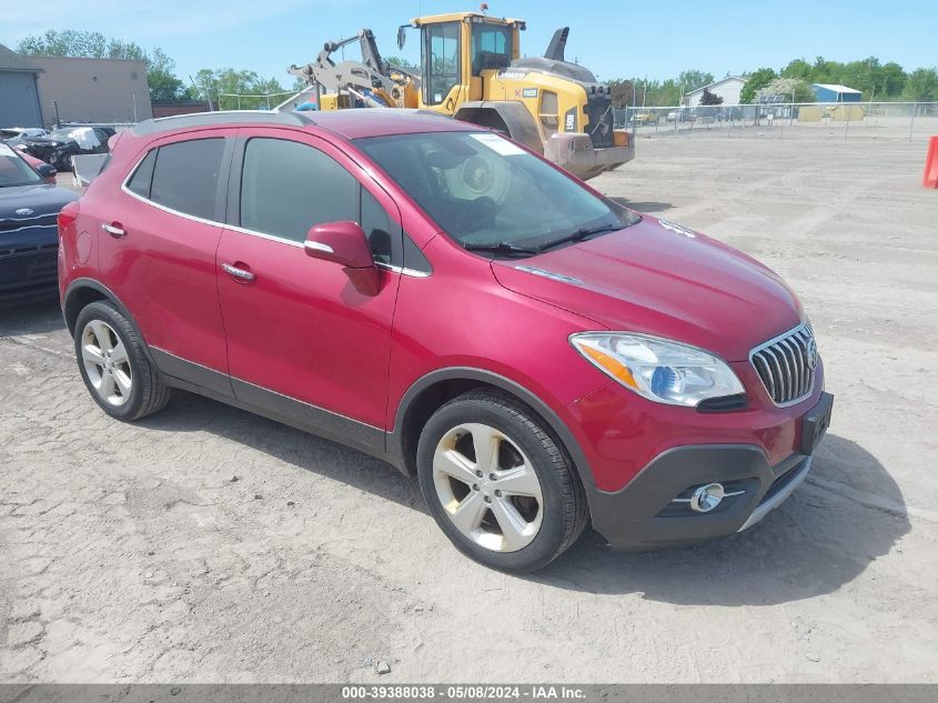 2015 Buick Encore Convenience VIN: KL4CJBSB0FB149150 Lot: 39388038