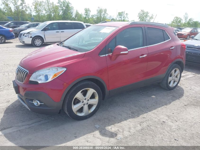 2015 Buick Encore Convenience VIN: KL4CJBSB0FB149150 Lot: 39388038