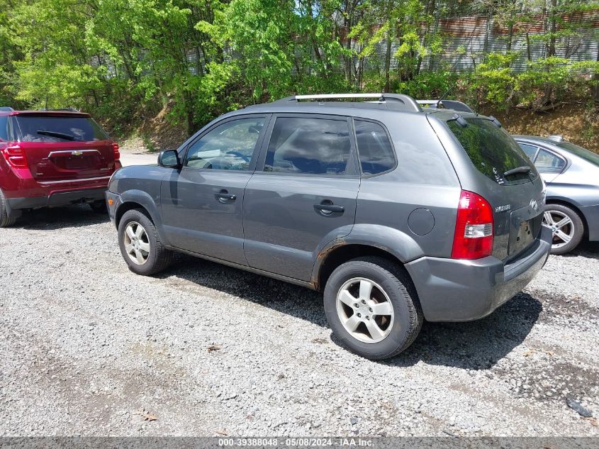 2008 Hyundai Tucson Gls VIN: KM8JM12B78U715452 Lot: 39388048