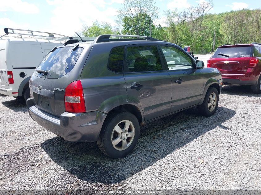 2008 Hyundai Tucson Gls VIN: KM8JM12B78U715452 Lot: 39388048