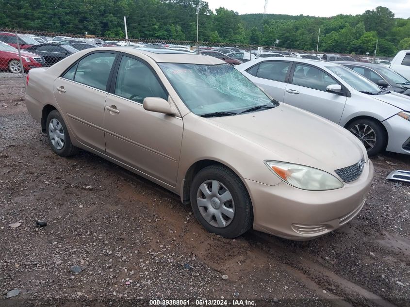 2002 Toyota Camry Le VIN: 4T1BE32K92U060473 Lot: 39388051