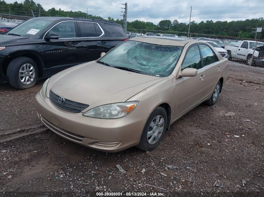 2002 Toyota Camry Le VIN: 4T1BE32K92U060473 Lot: 39388051