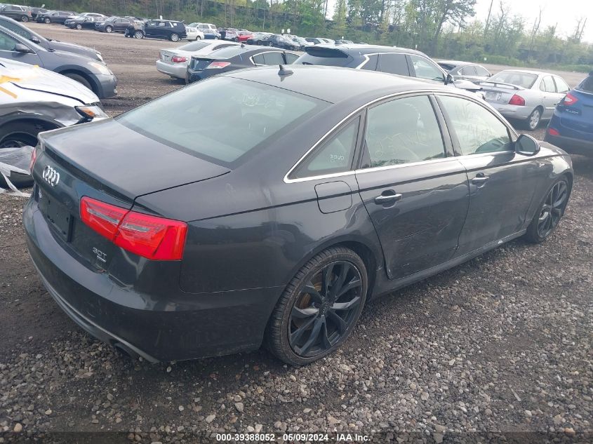 2013 Audi A6 3.0T Premium VIN: WAUHGAFCXDN096487 Lot: 39388052